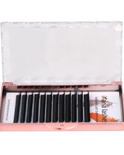 MARIA YY Volume Eyelash Extensions M/L Curl Y Wire Beauty 7mm Russian Lashes Bundles Private Label Supplies Makeup Wholesale