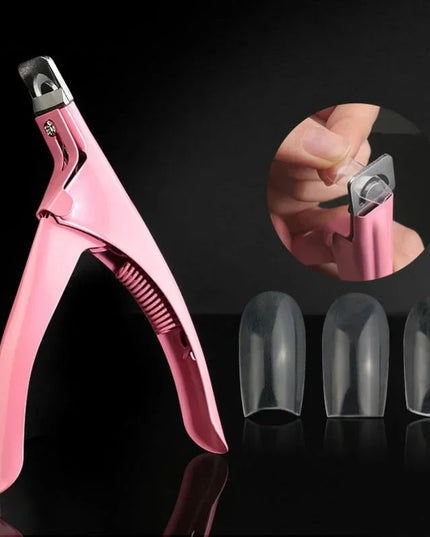 False Acrylic Tips Clipper Manicure Clamp Clippers Special Type U Word Cut False Manicure Tools Cut Clipper Nail Manicure Tools