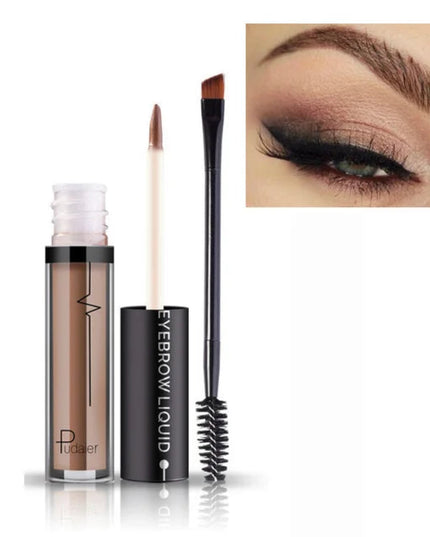 Pudaier Makeup Set Eyebrow Cream + Brows Brush Eyes Makeup Cosmetics Eye Brow Pencil Tint Gel Eyebrows Make up Pigment Enhancer