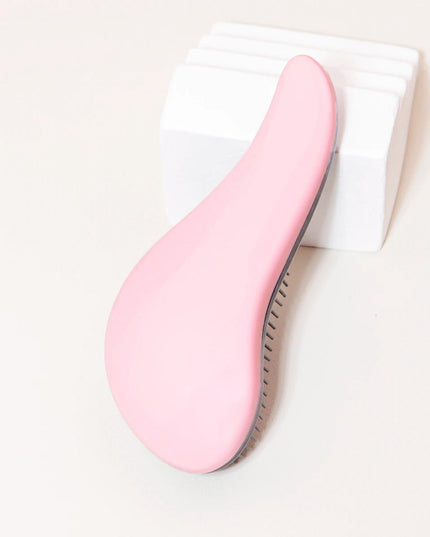 Antistatic massage brush winding shower massage brush wet hair curly brush salon hairdressing tool Special for real hair wigs