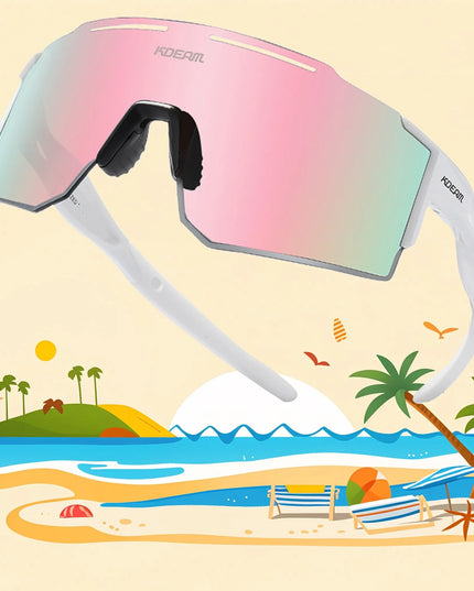 Polarized Sunglasses for Men and Women, Youth Kids Baseball Softball Sunglasses for Cycling, Running