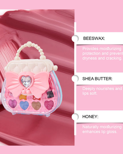 Children's Makeup Gift Box Safe and Non-toxic Princess Makeup Girl Toy Set Girl Makeup Lipstick Eyeshadow Makeup Set Gift Box
