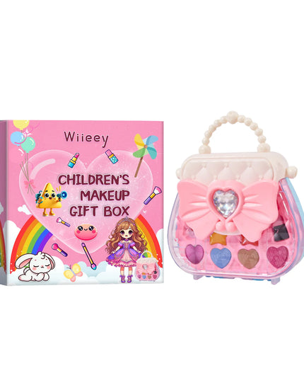 Children's Makeup Gift Box Safe and Non-toxic Princess Makeup Girl Toy Set Girl Makeup Lipstick Eyeshadow Makeup Set Gift Box