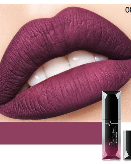 Super Matte Velvet Liquid Lipstick - 21 Colors Christmas Lip Makeup Long Lasting 18 Color Selection Lipgloss Lip Cream