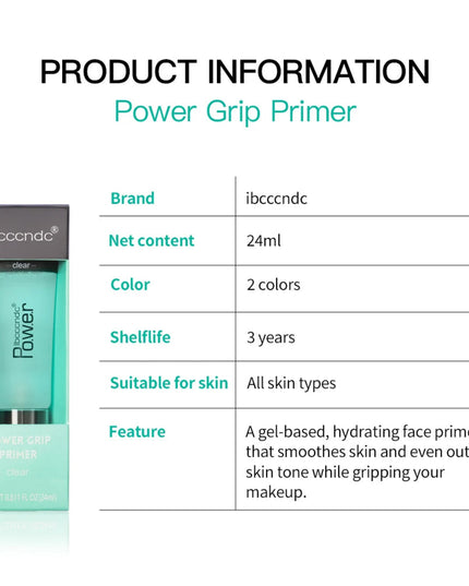 24ml Primer Gel Based Hydrating Face Primer For Smoothing Skin Pore Colorless Primes Long-lasting Hydrating Wear Cosmetics