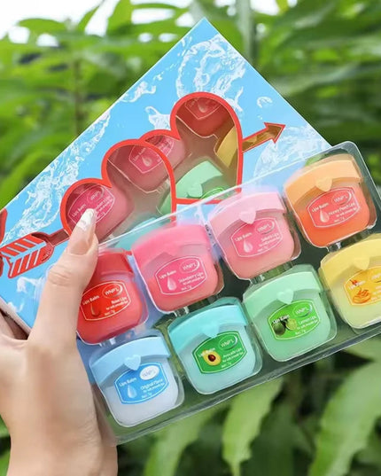 4/6/8pcs Moisturizing Lip Balm Sets Lipstick Makeup Natural Plant Base Moisturizer Lip Balm Anti-Cracking Lips Skin Care