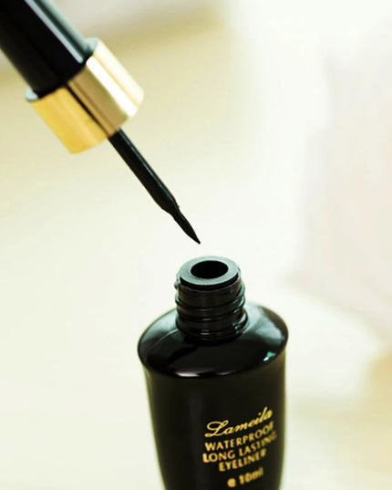 Long-lasting hard-tipped gel eye ultra-fine waterproof black liquid eyeliner pen