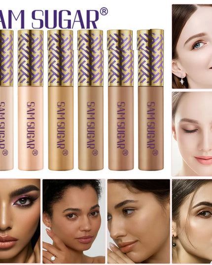 Concealer Foundation Liquid Waterproof Oil-control Perfect Cover Dark Circles Fleck Lentigo Skin Care Women Face Makeup