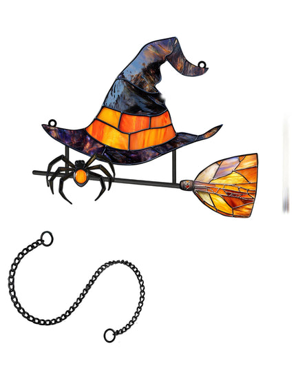 Spooky Halloween Hanging Door Sign with Cartoon Pumpkin Ghost and Black Cat for Festive Home Decorations and Parties