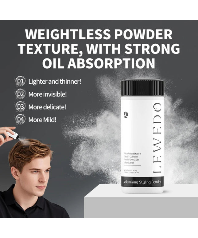 Hair Styling powder 8g Hair Volume Powder Matte Fluffy Thickening Mattifying  Oil Control For Men Women Hair Powder Spray 1/5pcs
