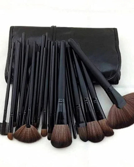 Gift Bag Of  24 pcs Makeup Brush Sets Professional Cosmetics Brushes Eyebrow Powder Foundation Shadows Pinceaux Make Up Tools
