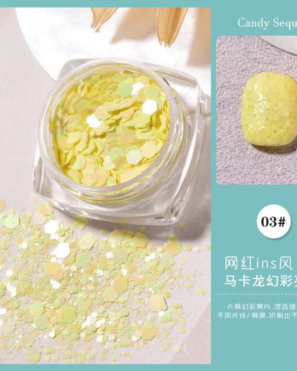 Gold Nail Mirror Glitter Powder (50 colors) Metallic Chrome Dust Nail Art Gel Polish Chrome Pigment Rub Mirror Effect Manicure