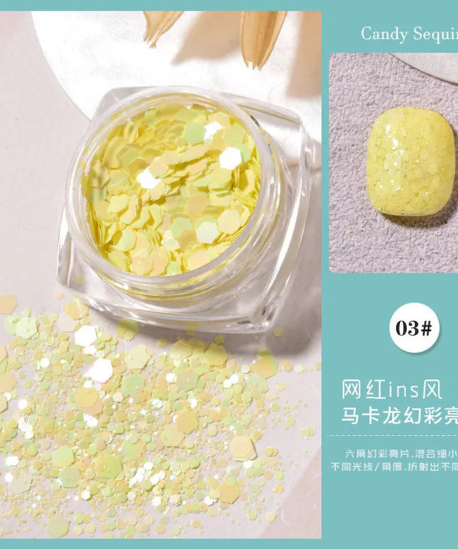 Gold Nail Mirror Glitter Powder (50 colors) Metallic Chrome Dust Nail Art Gel Polish Chrome Pigment Rub Mirror Effect Manicure