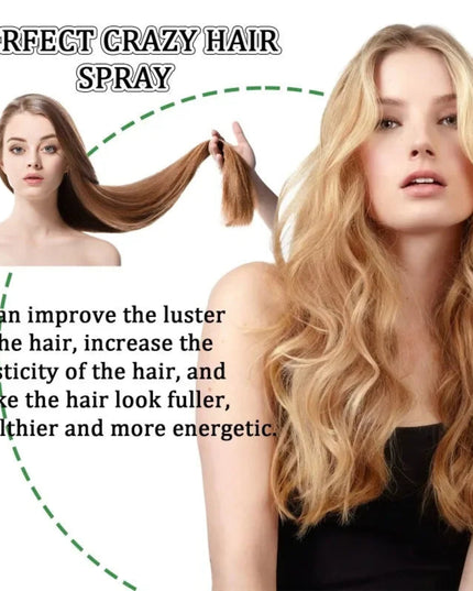 Fluffy Volumising Hair Spray Hair Thickening Refreshing Freshing Oil Control Frizz Treatment Firm Hold No Wash Dry Hair Spray