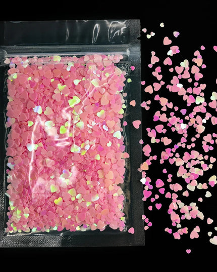 10g Laser Silver Star Nail Glitter Sequins 3D Holographic Stars Butterfly Sparkle Flakes DIY Body Eye Bling Manicure Party Parts