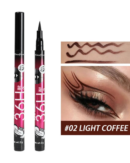 Long Lasting Quick Drying Waterproof Easy To Color Non Smudging Smooth Liquid Eyeliner