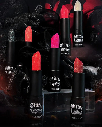 Multi Color Matte Lipstick Non Stick Flash Lasting Halloween Dark Makeup Diamond Finish Easy To Apply By MLSMILE