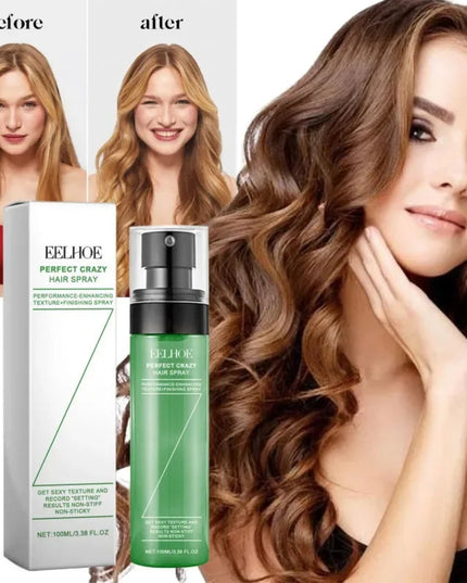 Fluffy Volumising Hair Spray Hair Thickening Refreshing Freshing Oil Control Frizz Treatment Firm Hold No Wash Dry Hair Spray