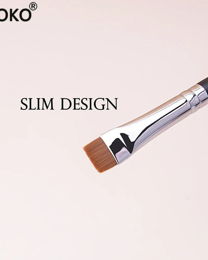 212 Flat Eyebrow Brush Ultrathin Eyebrow Makeup Brushes Flat Eyeliner Brush Thin Eye Liner Brow Contour Beauty Brush Tool