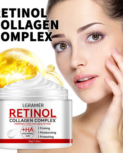Retinol Lifting Firming Cream Collagen Smooth wrinkles Face Cream For Moisturizer Whitening Nourishing Brighten Skin Products
