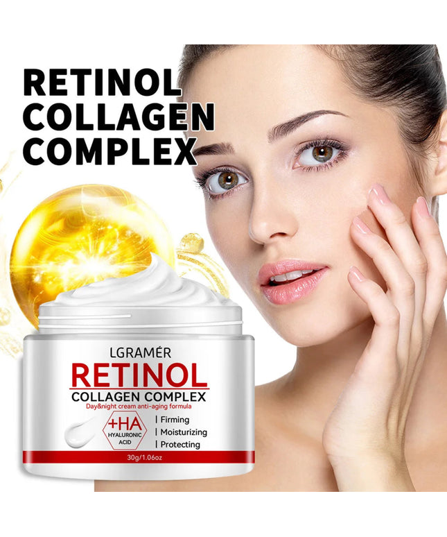 Retinol Lifting Firming Cream Collagen Smooth wrinkles Face Cream For Moisturizer Whitening Nourishing Brighten Skin Products