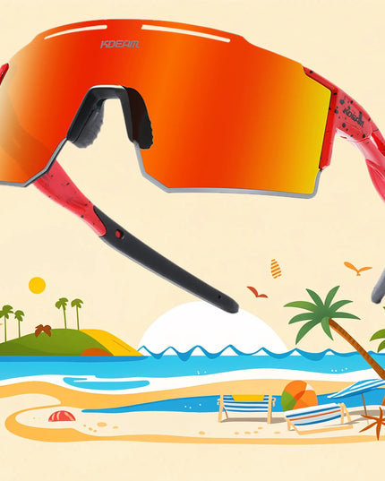 Polarized Sunglasses for Men and Women, Youth Kids Baseball Softball Sunglasses for Cycling, Running