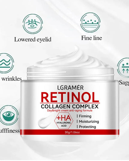 Retinol Lifting Firming Cream Collagen Smooth wrinkles Face Cream For Moisturizer Whitening Nourishing Brighten Skin Products