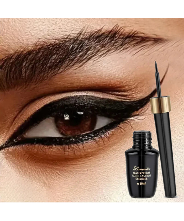 Long-lasting hard-tipped gel eye ultra-fine waterproof black liquid eyeliner pen