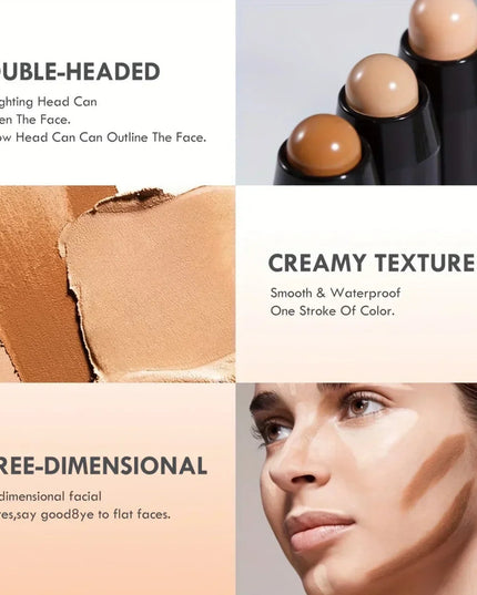 1PC Face Foundation Concealer Pen Long Lasting Dark Circles Corrector Contour Concealers Stick Cosmetic Makeup