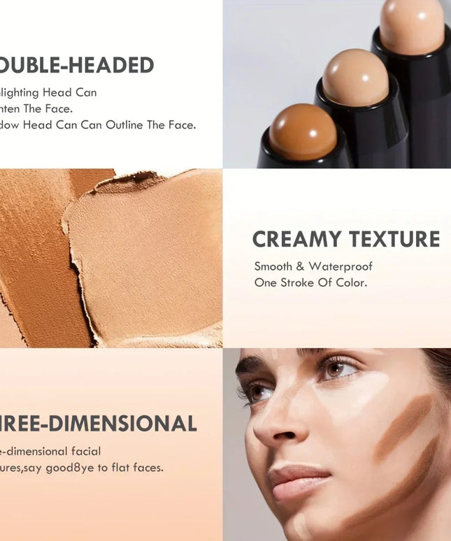 1PC Face Foundation Concealer Pen Long Lasting Dark Circles Corrector Contour Concealers Stick Cosmetic Makeup