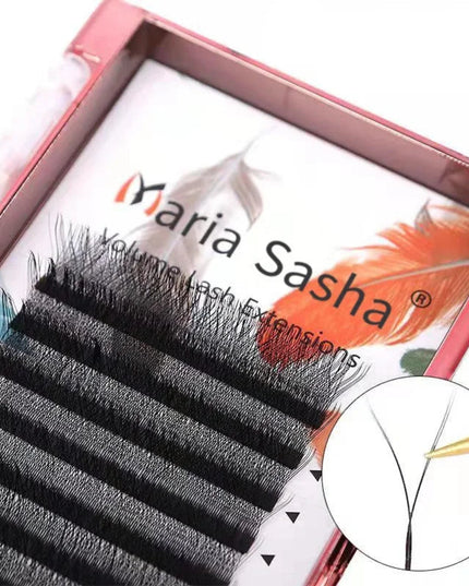 MARIA YY Volume Eyelash Extensions M/L Curl Y Wire Beauty 7mm Russian Lashes Bundles Private Label Supplies Makeup Wholesale