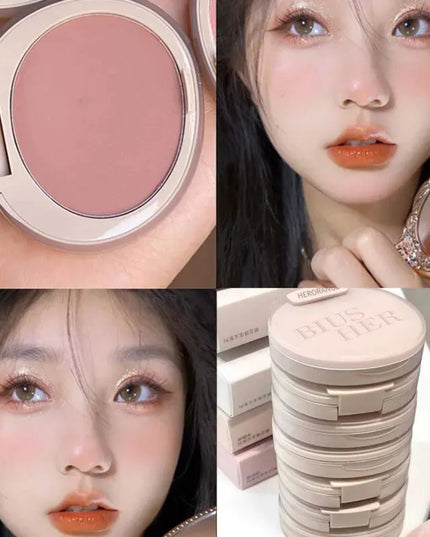 HERORANGEHR526 Monochromatic Blush Is Waterproof, Sweat-proof, Colorfast, and Durable. Six Colors Are Available.
