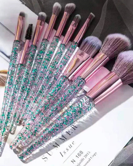 10PCS Makeup Brush Set Professional Super soft detail brush Blush Brush Foundation Concealer Eyeshadow Brush