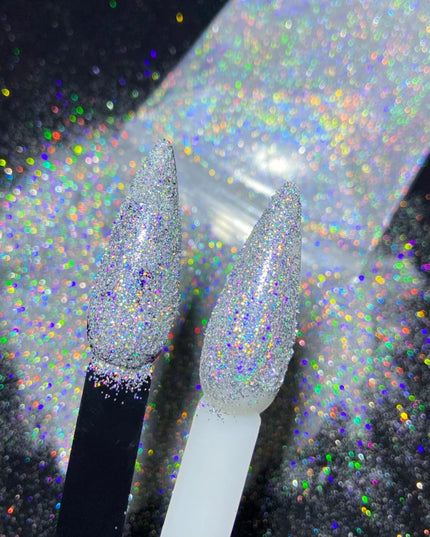 50G/Bag Holographic Mixed Hexagon Shape Chunky Nail Glitter Sequins Sparkly Flakes Slices Manicure Body/Eye/Face Glitter TCF2335