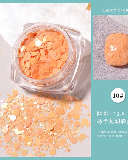 Gold Nail Mirror Glitter Powder (50 colors) Metallic Chrome Dust Nail Art Gel Polish Chrome Pigment Rub Mirror Effect Manicure