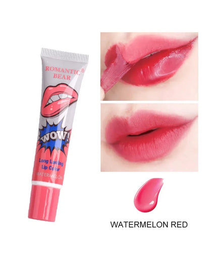Magic 6 Colors Peel Liquid Lipstick Waterproof Lasting No Fading Lip Ink Tear Lip Gloss Tattoo Dyed Lip Glaze Lips Cosmetics