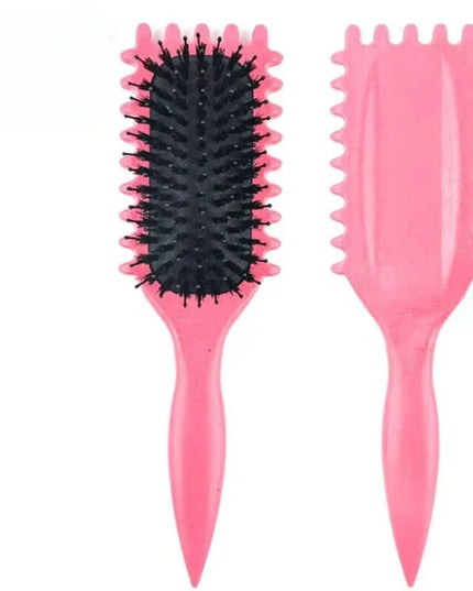 Women's Hair Comb Hollow Shaped Curly Hair Comb Multi Functional Scalp Massage And Anti-static Fluffy Hair Brush Hairstyle Tools