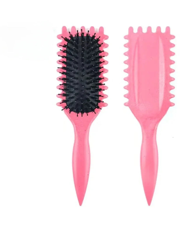 Women's Hair Comb Hollow Shaped Curly Hair Comb Multi Functional Scalp Massage And Anti-static Fluffy Hair Brush Hairstyle Tools