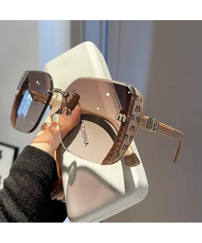 Fashion Oversized Square Sunglasses Women 2025 Luxury Brand Sun Glasses Vintage Sun Glasses Female Shades Outdoor Eyeglasses