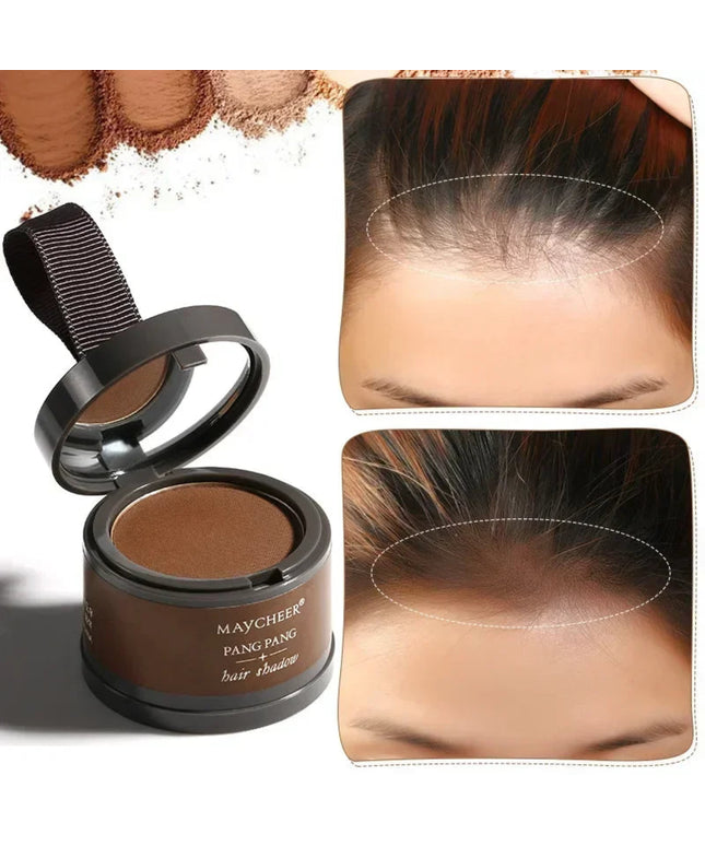 MAYCHEER Hairline Powder Instantly Cover Grey Hair Roots Hair Powder for Covering Grey Hair Maycheer Hairline Shadow Powder