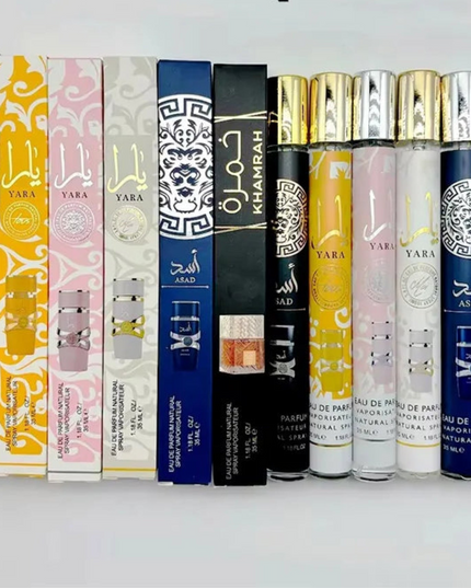 2pcs 35ml Yara Perfumes Cologne Lasting Fragrance Men's Women's Arabian Perfume Spray Floral Scent Gift Eau De Parfum