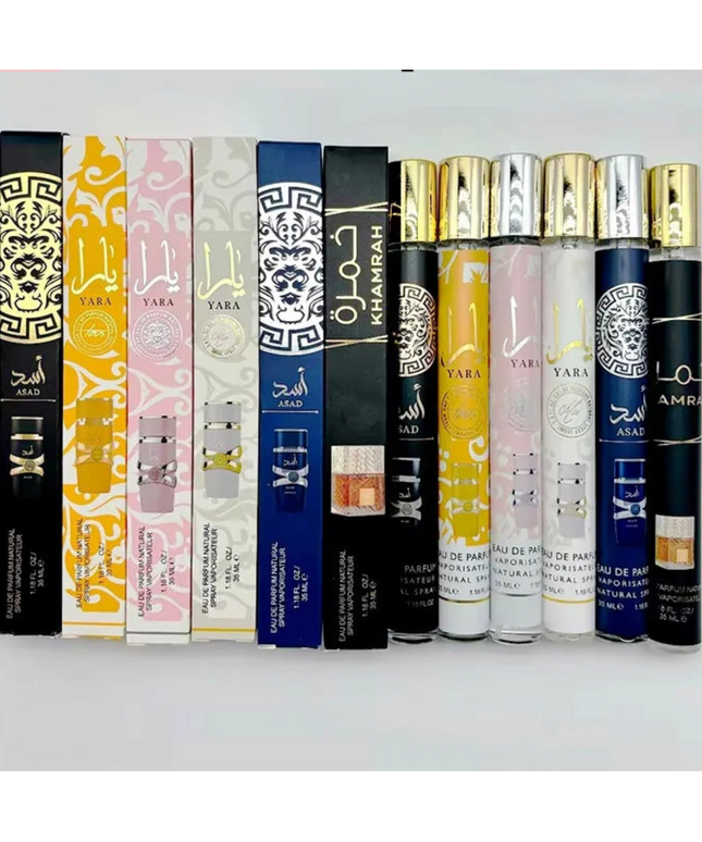2pcs 35ml Yara Perfumes Cologne Lasting Fragrance Men's Women's Arabian Perfume Spray Floral Scent Gift Eau De Parfum
