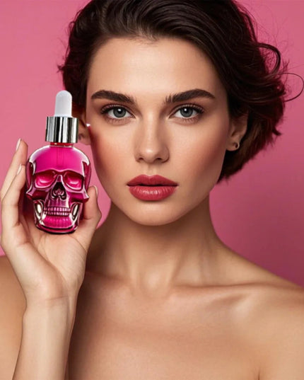 Pink Crystal Perfume for Women - Gothic-style Cologne, Effortlessly Showcases Feminine Charm and Playfulness