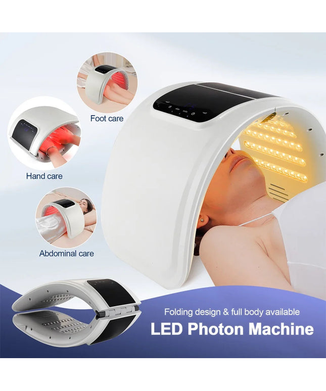 Professional 7 Colors PDT LED Mask Facial Red Light Therapy Skin Rejuvenation Device Face Lift Anti Wrinkle Beauty Machine