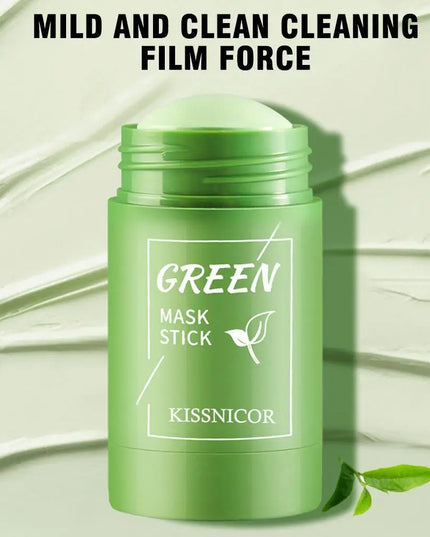 40g Remove Blackhead Green Tea Solid Mask Cleans Pores Stick Facial Blemish Black Dots Shrink Pores Korean Skin Care Cosmetics