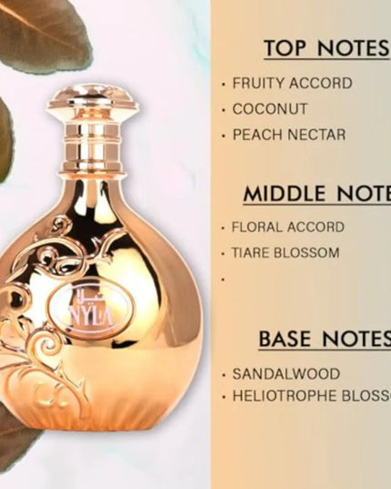 ARABIYAT Prestige Nyla Eau De Parfum Jasmine Perfume Rose 2.7 Fl Oz