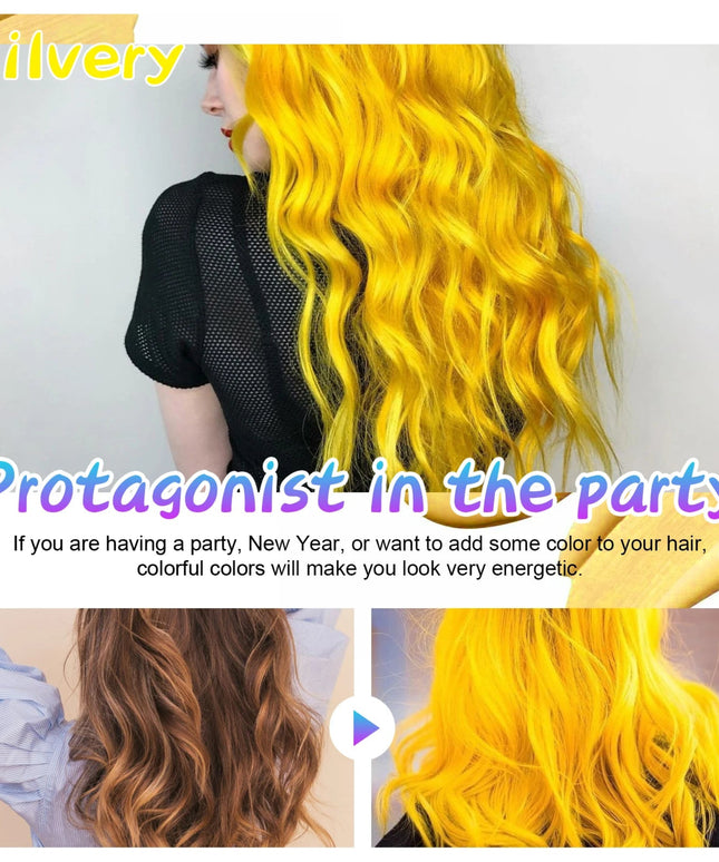 Instant Hair Wax Dye,Natural Hair Coloring Wax,Fluffy & Matte Hair Wax for Moisturizing And Anti-split Ends Hairstyle Cream