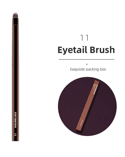 Hourglass Makeup Brushes Powder Foundation Concealer Blusher Bronzer Eye Shadow Eyebrow Eyeliner Sculpting Brush