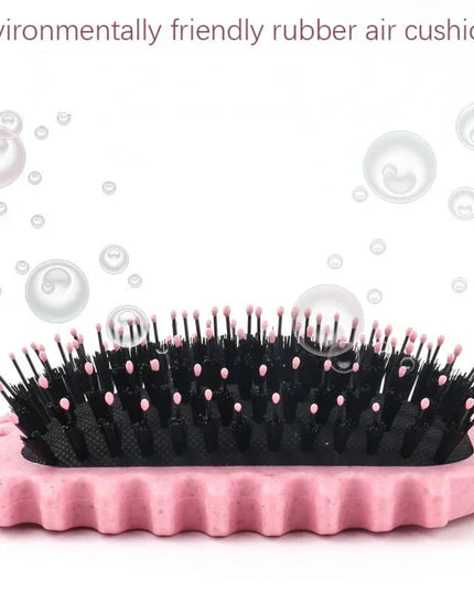 Women's Hair Comb Hollow Shaped Curly Hair Comb Multi Functional Scalp Massage And Anti-static Fluffy Hair Brush Hairstyle Tools