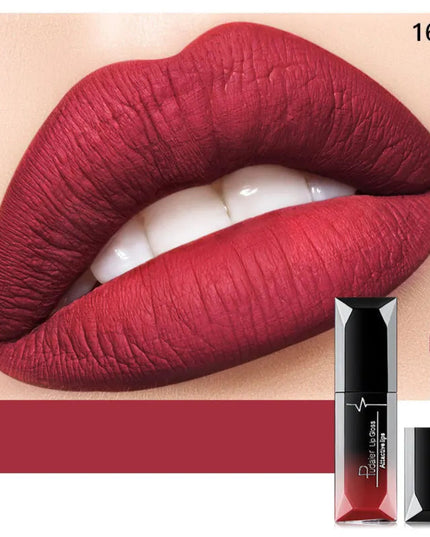 Super Matte Velvet Liquid Lipstick - 21 Colors Christmas Lip Makeup Long Lasting 18 Color Selection Lipgloss Lip Cream
